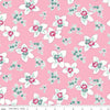 3-Yard cut- SALE Precious Petites WIDEBACK WB15838 Pink - Riley Blake - 108" - Quilting Cotton Fabric