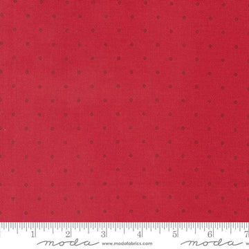3-Yard Cut - DEAL Magic Do WIDEBACK 108026 Cherry - Moda Fabrics - 108" - Circle Dots Swiss Dot - Quilting Cotton Fabric