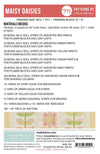 SALE Maisy Daisies Quilt Pattern MOD-140 - Moda Patterns - Moda Fabrics - INSTRUCTIONS Only - Jelly Roll Rolie Polie Friendly