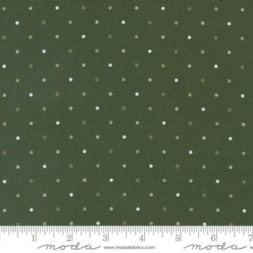 3-Yard Cut - Magic Do WIDEBACK 108026 Forest - Moda Fabrics - 108" - Circle Dots Swiss Dot - Quilting Cotton Fabric