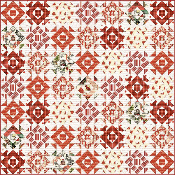 SALE Dashing Doubles Quilt PATTERN P120 - Riley Blake - J. Wecker Frisch - INSTRUCTIONS Only - 10" Stacker Friendy