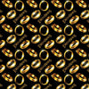 SALE MINKY Lord of the Rings Rings Tossed 23220206M-01 Black 60" Wide - Camelot Fabrics - The One Ring - 100% Polyester - Licensed Product