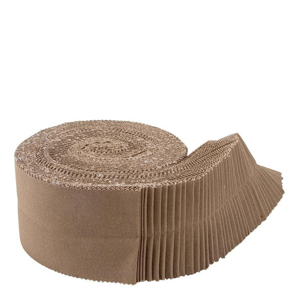 SALE Confetti Cottons Pebble 2.5-Inch Rolie Polie Jelly Roll 40 pieces Riley Blake Designs - Precut Bundle - Quilting Cotton Fabric
