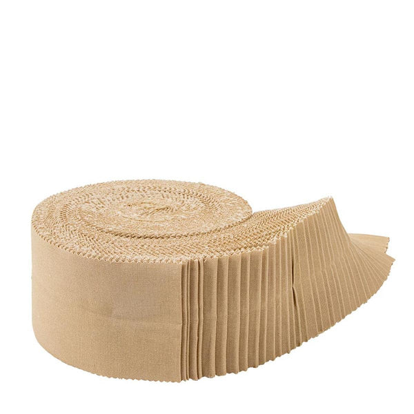 SALE Confetti Cottons Palomino 2.5-Inch Rolie Polie Jelly Roll 40 pieces Riley Blake Designs - Precut Bundle - Quilting Cotton Fabric