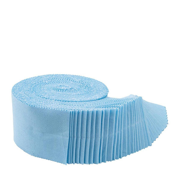SALE Confetti Cottons Boy Blue 2.5-Inch Rolie Polie Jelly Roll 40 pieces Riley Blake Designs - Precut Bundle - Quilting Cotton Fabric
