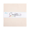 SALE Confetti Cottons Ivory Layer Cake 10" Stacker Bundle - Riley Blake - 42-Piece Precut  - Solid - Quilting Cotton Fabric
