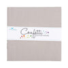 SALE Confetti Cottons Cobblestone Layer Cake 10" Stacker Bundle - Riley Blake - 42-Piece Precut  - Solid - Quilting Cotton Fabric