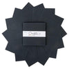 SALE Confetti Cottons Blackboard Layer Cake 10" Stacker Bundle - Riley Blake - 42-Piece Precut  - Solid - Quilting Cotton Fabric