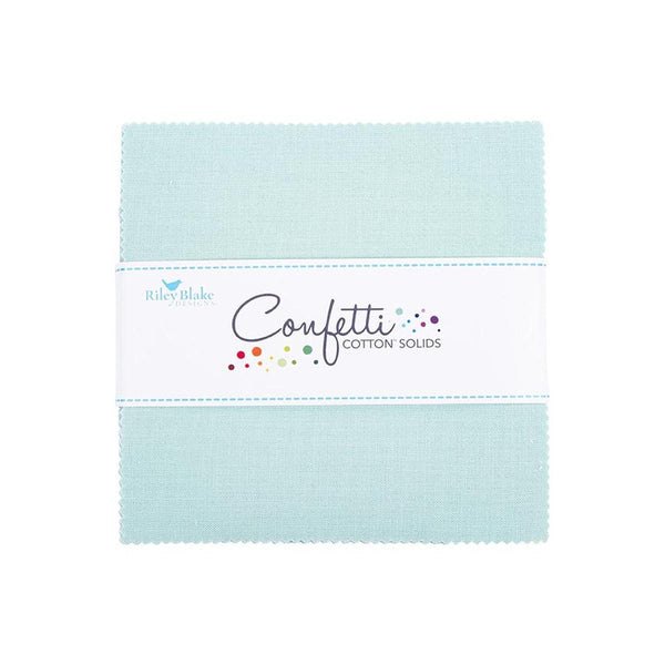 SALE Confetti Cottons Songbird Charm Pack 5" Stacker Bundle - Riley Blake Designs - 42 piece Precut Pre cut - Quilting Cotton Fabric
