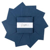 SALE Confetti Cottons Oxford Blue Charm Pack 5" Stacker Bundle - Riley Blake Designs - 42-Piece Precut  - Quilting Cotton Fabric