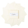 DEAL Confetti Cottons Le Creme Charm Pack 5" Stacker Bundle - Riley Blake Designs - 42-Piece Precut  - Quilting Cotton Fabric