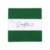 SALE Confetti Cottons Christmas Green Charm Pack 5" Stacker Bundle - Riley Blake Designs - 42-Piece Precut  - Quilting Cotton Fabric