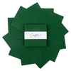 SALE Confetti Cottons Christmas Green Charm Pack 5" Stacker Bundle - Riley Blake Designs - 42-Piece Precut  - Quilting Cotton Fabric