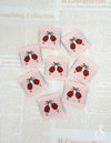SALE Tulip Woven Labels P178-SIWL11 - Riley Blake Designs - Minki Kim - Durable Soft Thread - Machine Washable - Polyester - Set of 8 Labels