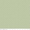Image of the Winged Medley Tile Sage quilting cotton fabric. Features lines on a green background. Cute Little Fabric Shop