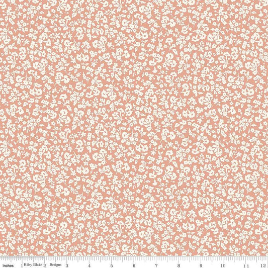 Denim Florals 01667401B Dainty Meadow B - Riley Blake Designs - Floral Flowers - Liberty Fabrics - Quilting Cotton Fabric
