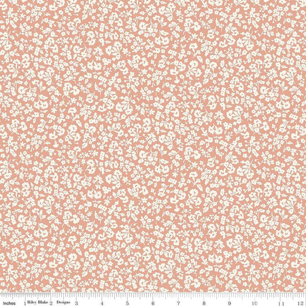 Denim Florals 01667401B Dainty Meadow B - Riley Blake Designs - Floral Flowers - Liberty Fabrics - Quilting Cotton Fabric