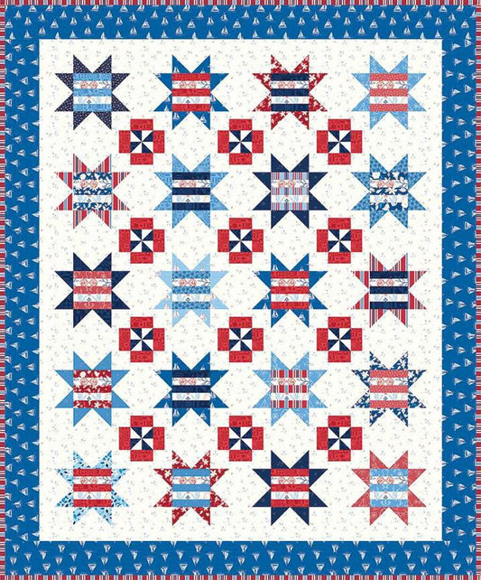 SALE Balboa Quilt PATTERN P156 - Amanda Niederhauser - Riley Blake Designs - INSTRUCTIONS Only - 10" Stacker Precut Friendly
