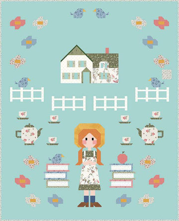 Anne of Green Gables Quilt Boxed Kit - Riley Blake Designs - Pattern Fabric Kit -  Quilting Cotton - Official Licensed Product