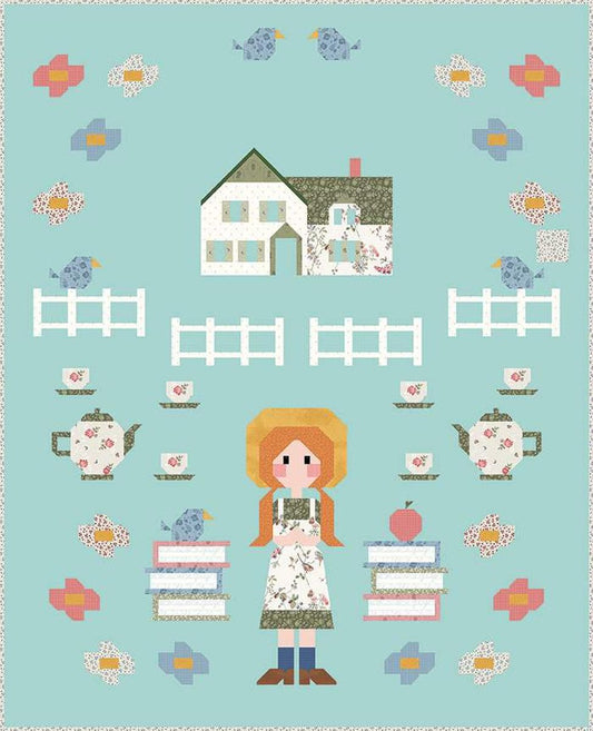 DEAL Anne of Green Gables Quilt PATTERN - Art East - Riley Blake - INSTRUCTIONS - Licensed Product