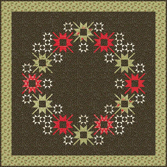 SALE Sparkle & Shine Quilt PATTERN P157 - Sandy Gervais - Riley Blake Designs - INSTRUCTIONS Only - Wreath Star Blocks