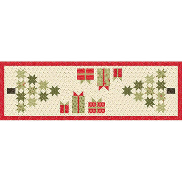 SALE Christmas Ready Runner Quilt PATTERN P157 - Sandy Gervais - Riley Blake Designs - INSTRUCTIONS Only - Pieced Presents Tree