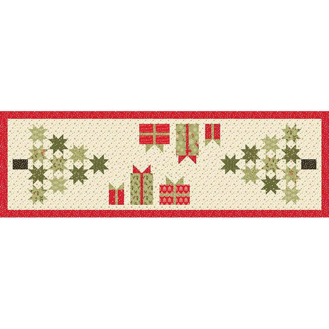 SALE Christmas Ready Runner Quilt PATTERN P157 by Sandy Gervais - Riley Blake Designs - INSTRUCTIONS Only - Pieced Presents Tree