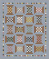 Checkered Spools Quilt PATTERN P042 - Amber Johnson - Riley Blake - INSTRUCTIONS Only - Rolie Polie Friendly