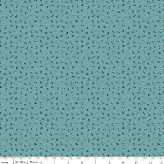 SALE Gentler Times Olden Days C16481 Raindrop - Riley Blake Designs - Lori Holt - Scattered Geometric Abstract - Quilting Cotton Fabric