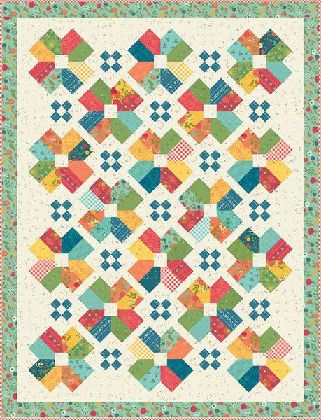 Extrovert PATTERN P154 by Heather Peterson - Riley Blake Designs - INSTRUCTIONS Only - 10" Stacker Friendly Two Layouts