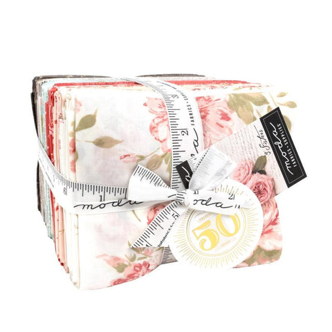 Muse Fat Quarter Bundle 40 pieces - 44390AB - Moda Fabrics - Pre cut Precut - Floral - Quilting Cotton Fabric