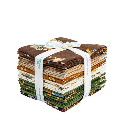 SALE Friends of Smokey Bear Fat Quarter Bundle 19 pieces - Riley Blake Designs - Precut - Quilting Cotton - Licensed Product