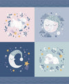 SALE Twinkle Little Star Pillow Panel - Riley Blake Designs - Patchwork - Quilting Cotton Fabric