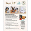 SALE Keen K-9 Plush Doll Pattern Quilt PaTTERN - QT Designers - QT Fabrics - Instructions Only - Plushie Animal