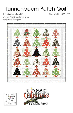 SALE Tannenbaum Quilt PATTERN P120 - Riley Blake - J. Wecker Frisch - INSTRUCTIONS Only - 10" Stacker Friendy