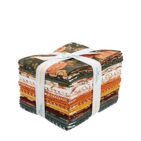 SALE Happy Fall Days Fat Quarter Bundle 21 pieces - Riley Blake Designs - Pre cut Precut - Autumn Fall - Quilting Cotton Fabric