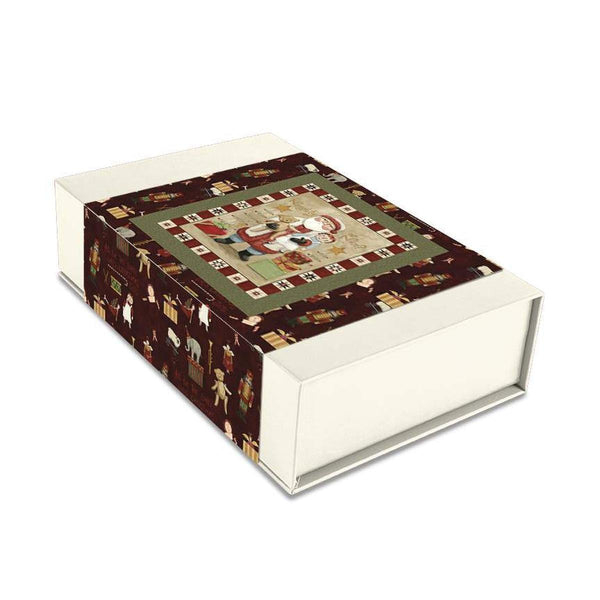 SALE Naughty or Nice Panel Quilt Kit - Riley Blake Designs - Pattern Fabric  Quilt - Christmas - Quilting Cotton