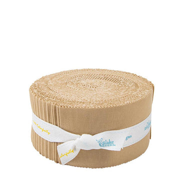SALE Confetti Cottons Palomino 2.5-Inch Rolie Polie Jelly Roll 40-Piece Riley Blake Designs - Precut Bundle - Quilting Cotton Fabric