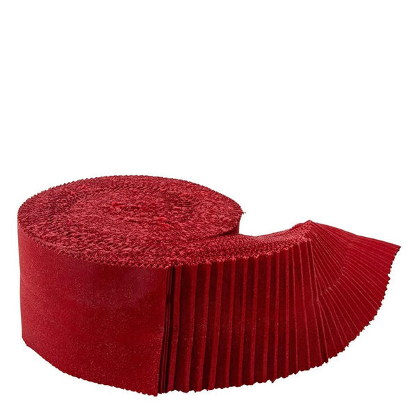 SALE Confetti Cottons Dahlia Red 2.5-Inch Rolie Polie Jelly Roll 40 pieces Riley Blake Designs - Precut Bundle - Quilting Cotton Fabric