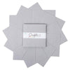 SALE Confetti Cottons Silver Layer Cake 10" Stacker Bundle - Riley Blake - 42-Piece Precut  - Solid - Quilting Cotton Fabric