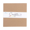 DEAL Confetti Cottons Pebble Layer Cake 10" Stacker Bundle - Riley Blake - 42-Piece Precut  - Solid - Quilting Cotton Fabric