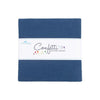 SALE Confetti Cottons Oxford Blue Charm Pack 5" Stacker Bundle - Riley Blake Designs - 42-Piece Precut  - Quilting Cotton Fabric