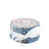 DEAL Liberty Denim Florals 2.5-Inch Rolie Polie Jelly Roll 40-Piece Riley Blake - Liberty Fabrics - Flowers - Quilting Cotton Fabric