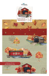 SALE Covered Bridges in Fall Quilts Fat Quarter Bundle 16-Piece - Riley Blake Designs -  Precut - Autumn - Quilting Cotton Fabric