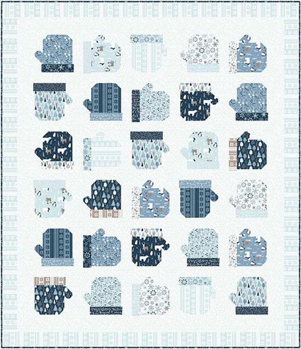 Smitten Pattern SALE Mitten Smitten Quilt PATTERN P180 - Wendy Sheppard - Riley Blake ...