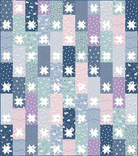 SALE Starlets Quilt PATTERN P209 by Modernly Morgan - Riley Blake Designs - INSTRUCTIONS Only - Fat Quarter Friendly