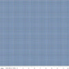 Image of the Cloudburst Houndstooth Blue quilting cotton fabric by Riley Blake Designs. Features houndstooth on a blue background. Cute Little Fabric Shop