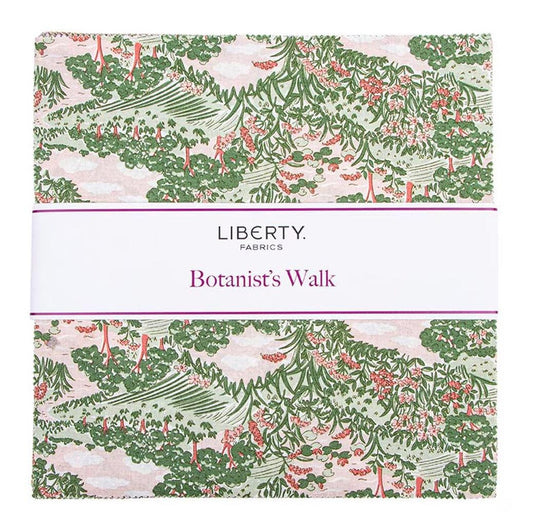 SALE Botanist's Walk Layer Cake 10" Stacker Bundle - Riley Blake - 42-Piece Precut  - Liberty Fabrics - Quilting Cotton Fabric