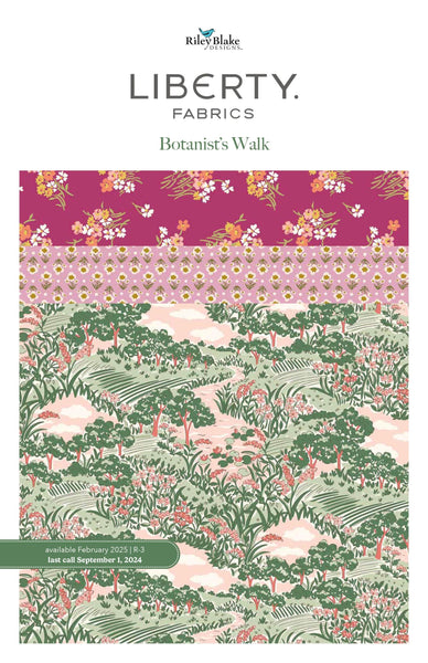 Botanist's Walk Layer Cake 10" Stacker Bundle - Riley Blake - 42 piece Precut Pre cut - Liberty Fabrics - Quilting Cotton Fabric