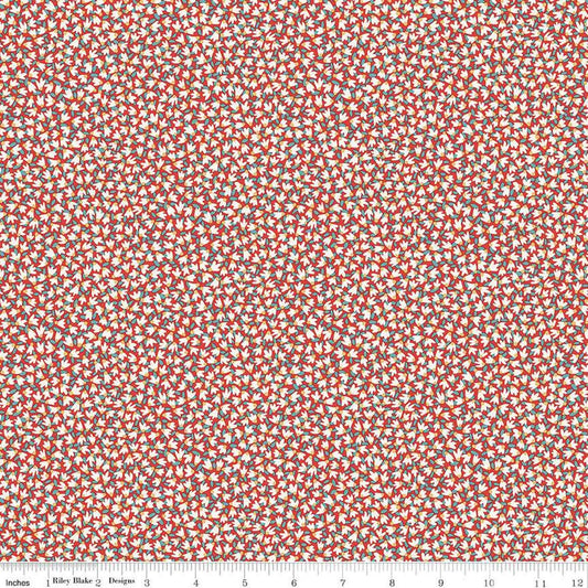 SALE Tudor Celebration 01667447B Tudor Tumble B - Riley Blake Designs - Floral Flowers - Liberty Fabrics - Quilting Cotton Fabric